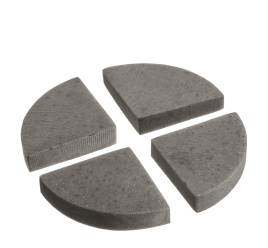 Подставки-ножки под кашпо TREEZ Тёмно-серый бетон