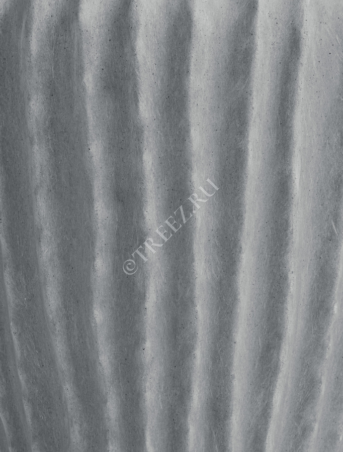 Кашпо TREEZ Effectory - Moho - Высокая Design-ваза - Дымчато-серый песок фото