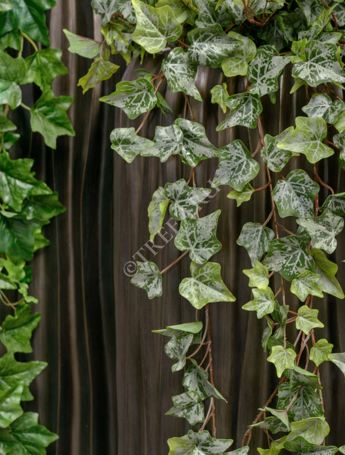 Кашпо TREEZ Effectory - Metal - Высокий конус Giant Design Wave - Чернёная бронза фото